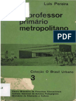 PEREIRA - O Professor Primário Metropolitano
