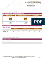 Your Scores For The General Test Taken On December 6, 2021
