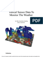 Vehical Sensor Data To Monitor The Weather
