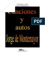 Jorge de Montemayor - Canciones y Autos