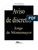Jorge de Montemayor - Aviso de Discretos