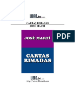 José Martí - Cartas Rimadas