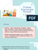 Evaluasi Gerontik