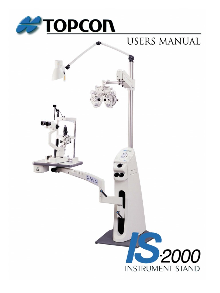 IS-2000 Ophthalmic Stand User Manual | PDF | Electrical Connector | Switch