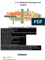 Introduction To Database Management System