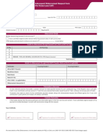 Part Disbursement Request Form