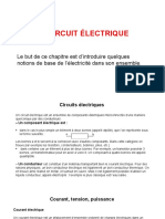 Ch 1 Circuits Electriques