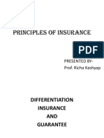 Insurance Principles