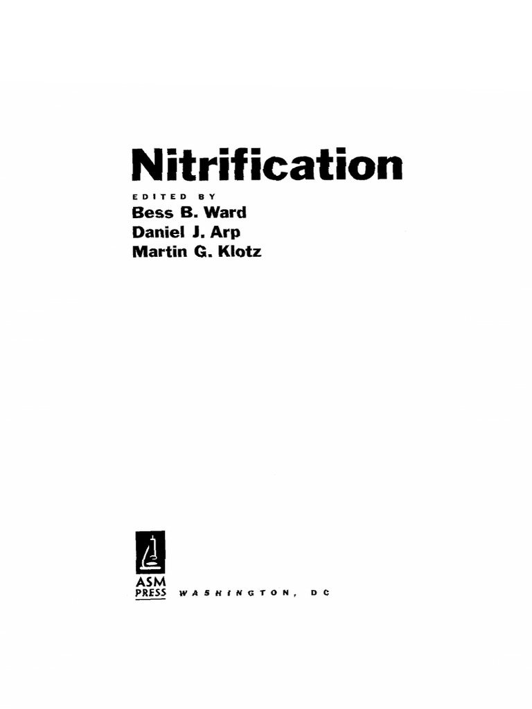 Nitrification Libro 2011 | PDF | Biology | Ecology
