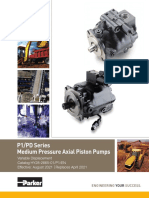 P1PD Medium Pressure Axial Piston Pumps-HY28-2665-01 - P1 - EN