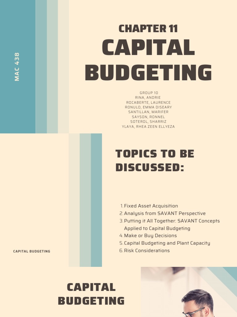 Capital Budgeting and Tax Strategies | PDF | Depreciation | Taxes