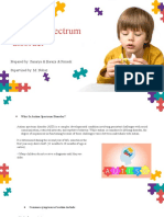 Autism Spectrum Disorder: Prepared By: Sanarya & Bareza & Frmesk Supervised By: M. Nabaz