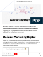 Qué Es El Marketing Digital, Cómo Se Hace y para Qué Sirve