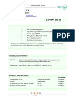 Kao Corporation, S.A: Technical Data Sheet