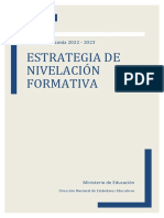 Orientaciones - Estrategia de Nivelación Formativa Sierra-Amazonía 2022-2023