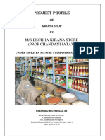 Project Profile: M/S Ekchha Kirana Store (Prop Chandani Jatav)
