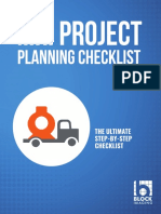 Planning Checklist: MRI Project