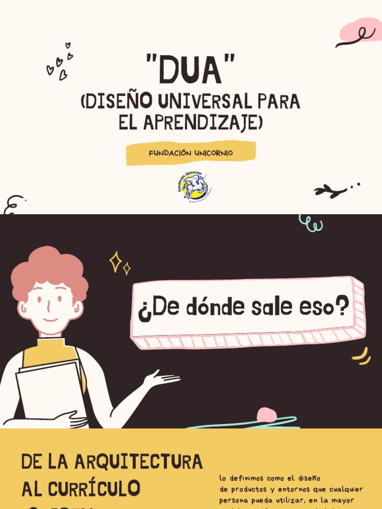 Principios del Diseño Universal para el Aprendizaje | PDF | Aprendizaje ...
