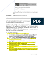 Informe para Presentar Cambios de La Directiva