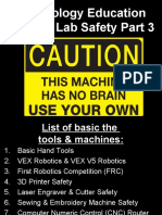Technology Education General Lab Safety Part 3