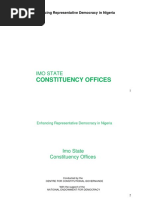 Imo State Constituency Offices Survey Report