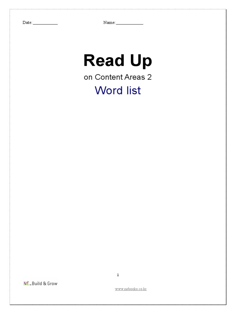 Read Up 2 Word Lists PDF Confucianism Textiles