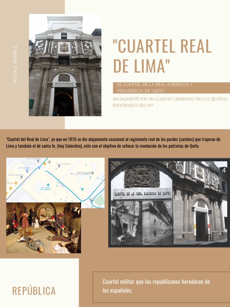 Cuartel Real de Lima y su Historia | PDF