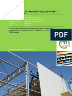 Environmental Product Declaration: PU Europe