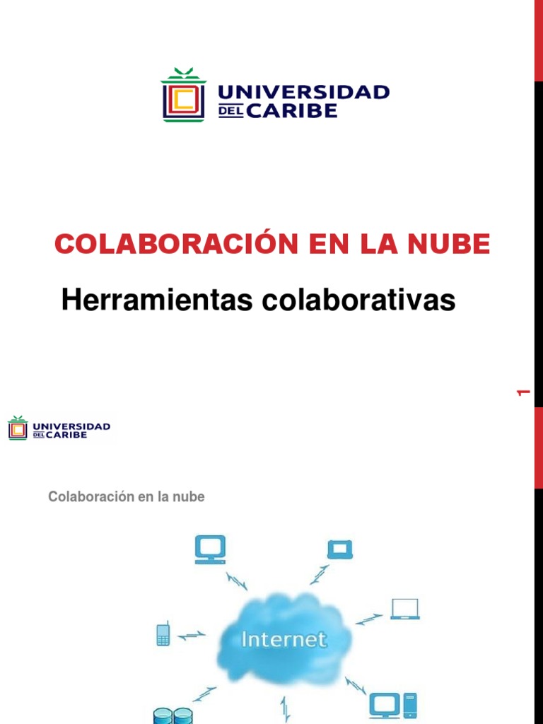 Herramientas Colaborativas en la Nube | PDF | Internet | Computación en ...