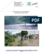 Plan de Contingencia Por Temporada de Lluvias Junio Del 2022