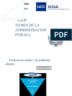 Teoria de La Administracion y Gobierno Abierto