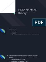 Basic Electrical Theroy