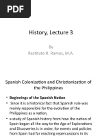 History, Lecture 3: by Restituto R. Ramos, M.A