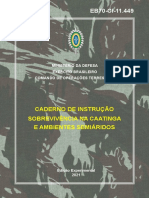 CI 11-449 - Sobrevivência Na Caatinga e Ambiente Semiárido - 2021