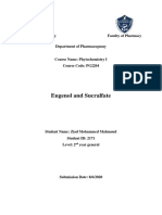 Eugenol and Sucralfate: Phytochemical Properties and Uses (PG2204