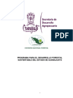 Programa Estratégico Forestal Del Estado de Guanajuato
