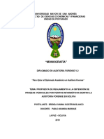 Daf-V-Ii 021-2019 Propuesta de Reglamento A La Obtención de Pruebas Periciales Por Peritos Informáticos Dentro La Auditoría Forense en Bolivia