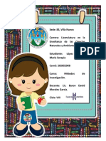 Cuadro Comparativo, Métodos de Investigación