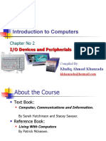 Introduction To Computers: Chapter No 2