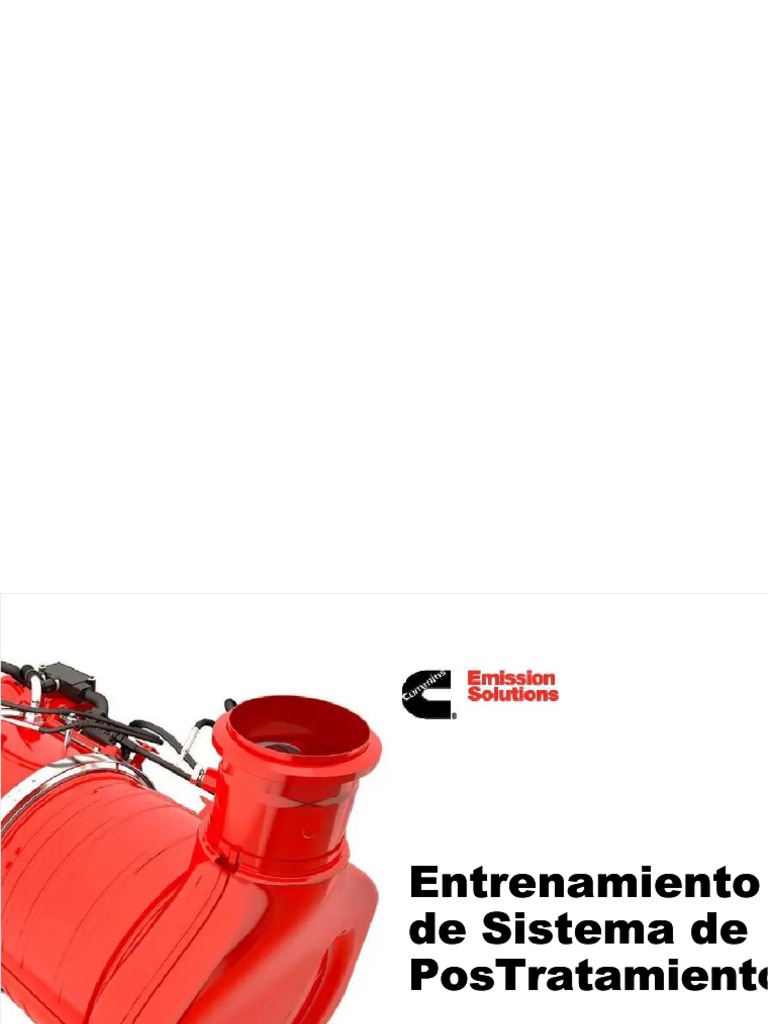 Cummins Training Sistema SCR MPTS ™ PDF