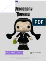 Wednesday Addams crochê tutorial