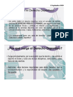 Derecho Deportivo