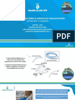 Buenas Prácticas Sobre El Manejo de Traqueostomía. Definición y Cuidados