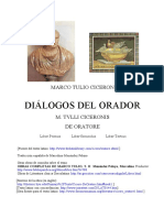 Cicerón, Marco Tulio - Diálogos Del Orador (Bilingüe)