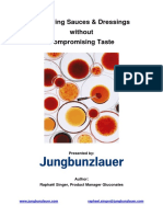 Acidifying Sauces & Dressings With Compromising Taste - JUNGBUNZLAEUER - 2010