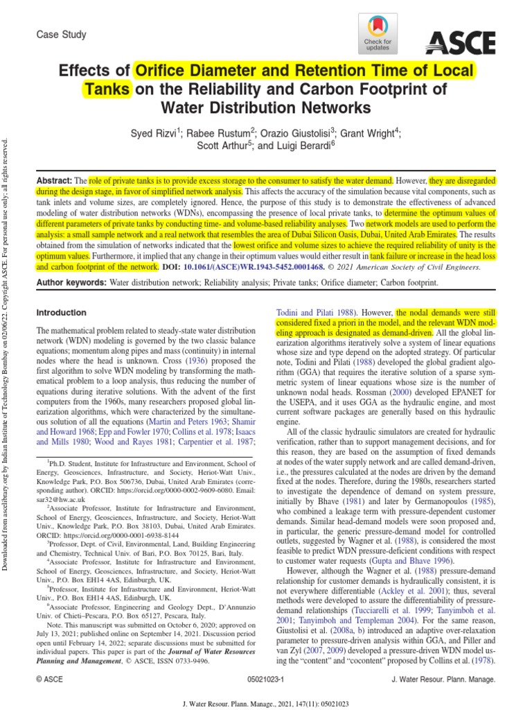 Ascewr1943 54520001468 | PDF | Reliability Engineering | Water