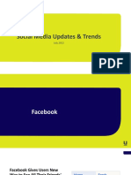 Social Media Updates & Trends - July 2022