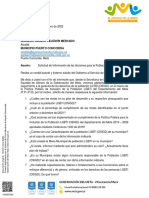 24000-157 Solicitud de Información de Las Acciones para La Población OSIG. PUERTO CONCORDIA