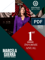 1er. Informe Anual de Actividades Legislativas Diputada Marcela Guerra Castillo