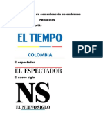 Medios de Comunicación Colombia